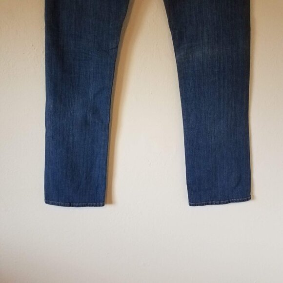 AG Adriano Goldschmied Jeans The Tomboy Relaxed Straight Size 29 Distressed Mid - Picture 6 of 9